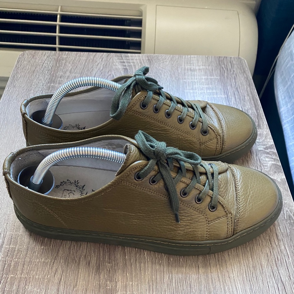 Del Toro | Sardinia Sneakers in Forest Green